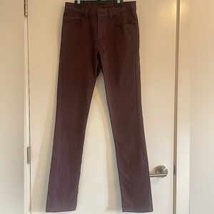 Levi’s 510 super skinny purple Jeans.